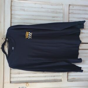 Vans, off the wall Navy long sleeve t-shirt. XL